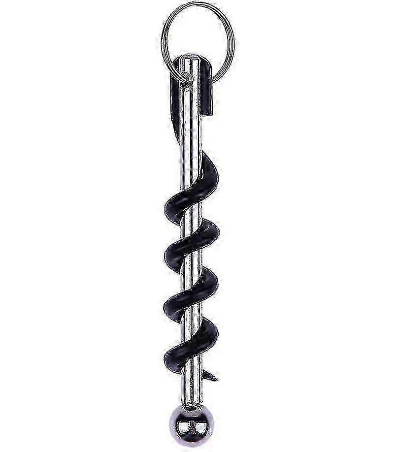 Multi-Functional Outdoor Mini Bottle Opener Keyring Tool - Essential Camping & Survival Gadget for Easy Access
