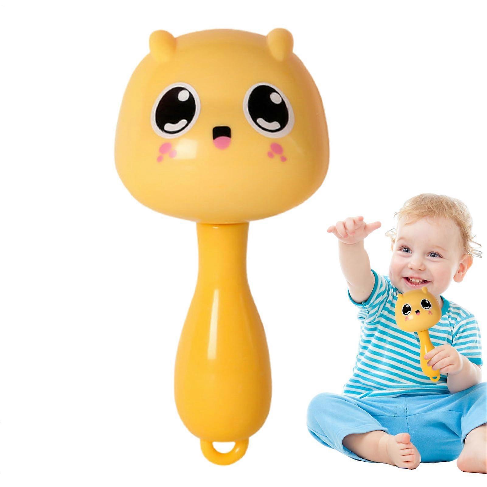 Russian Shaker Toy for Toddlers, Maracas Hand Percussion Rattles