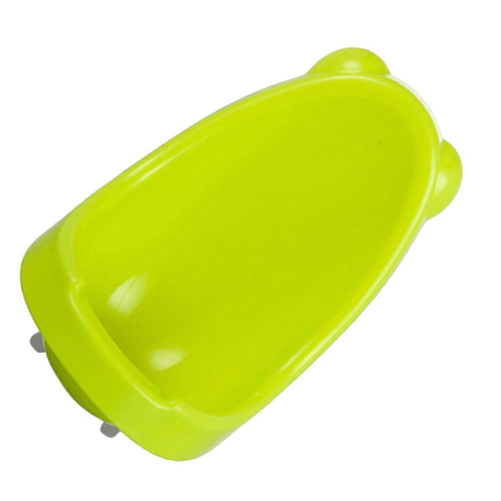Boy Hanging Urinal with Adorable Cartoon Design for Home Use Made of PP Green