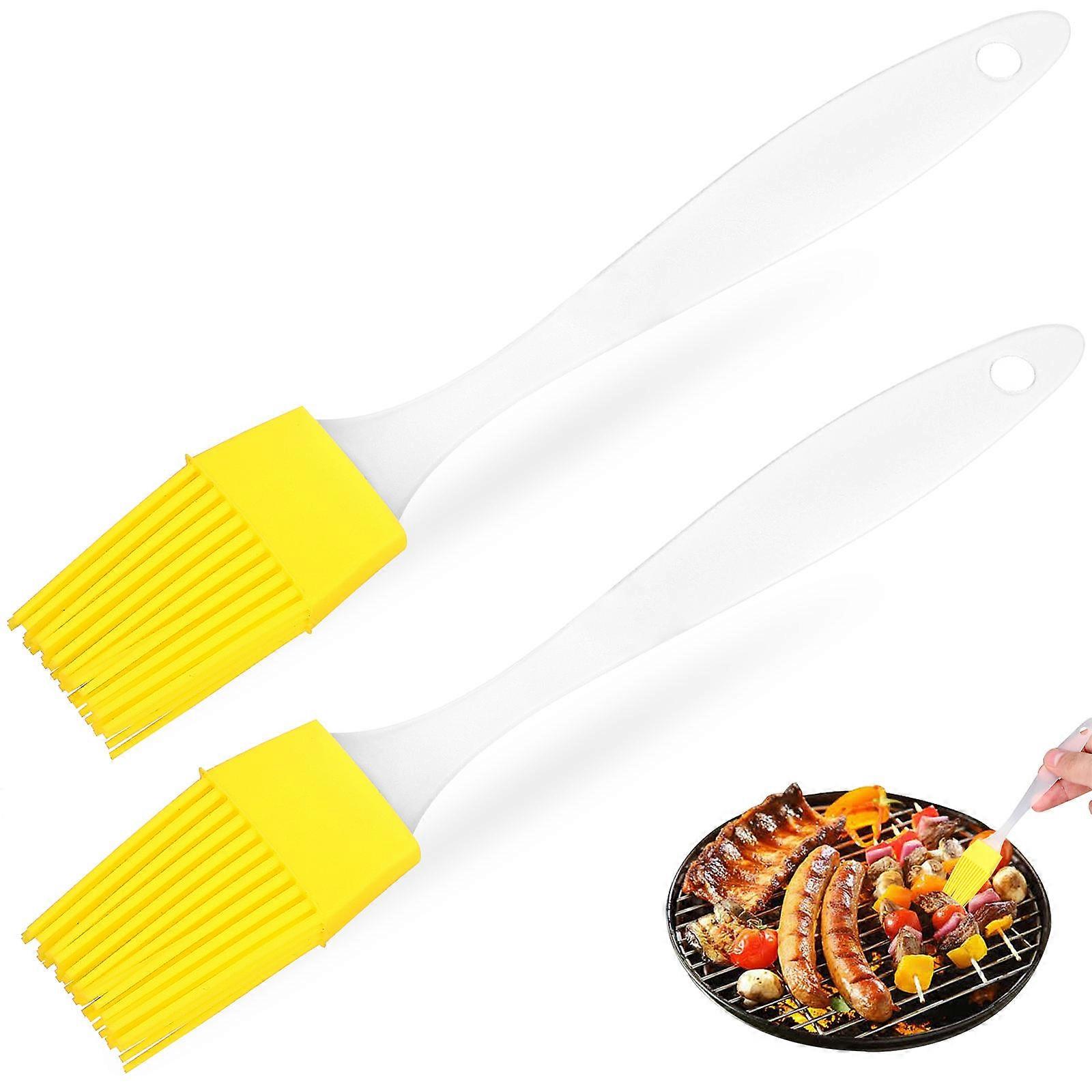 Silicone Pastry Brushes for Cooking Baking Barbecues Kitchen Use 2Pcs