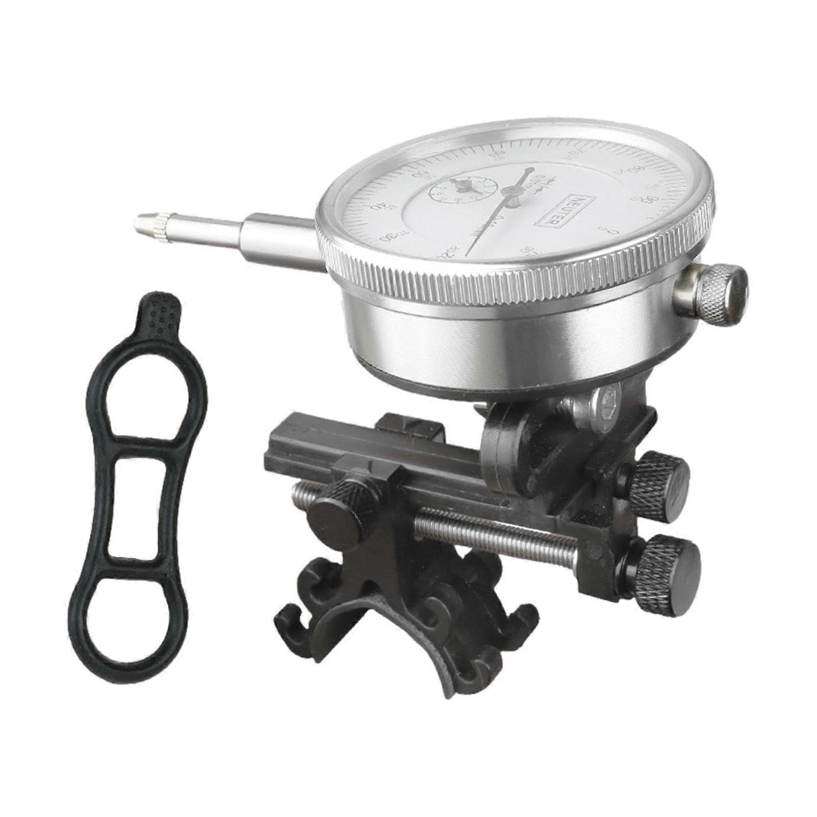 Dial Gauge for Bicycle, Wheel Set Adjustment Tool Precision Gauge Trim Frame