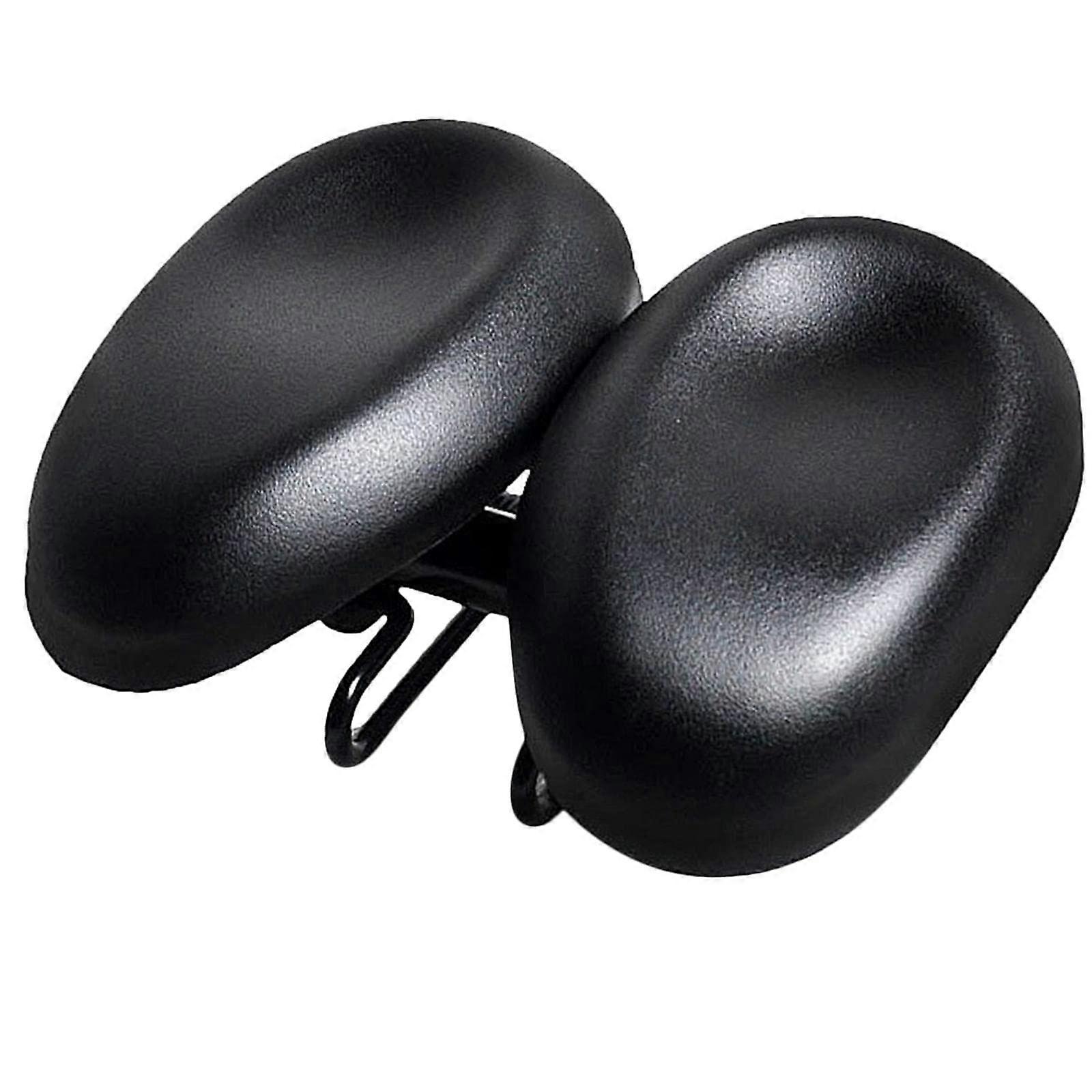 Bicycle saddle seat cushion cover, adjustable, breathable double padding