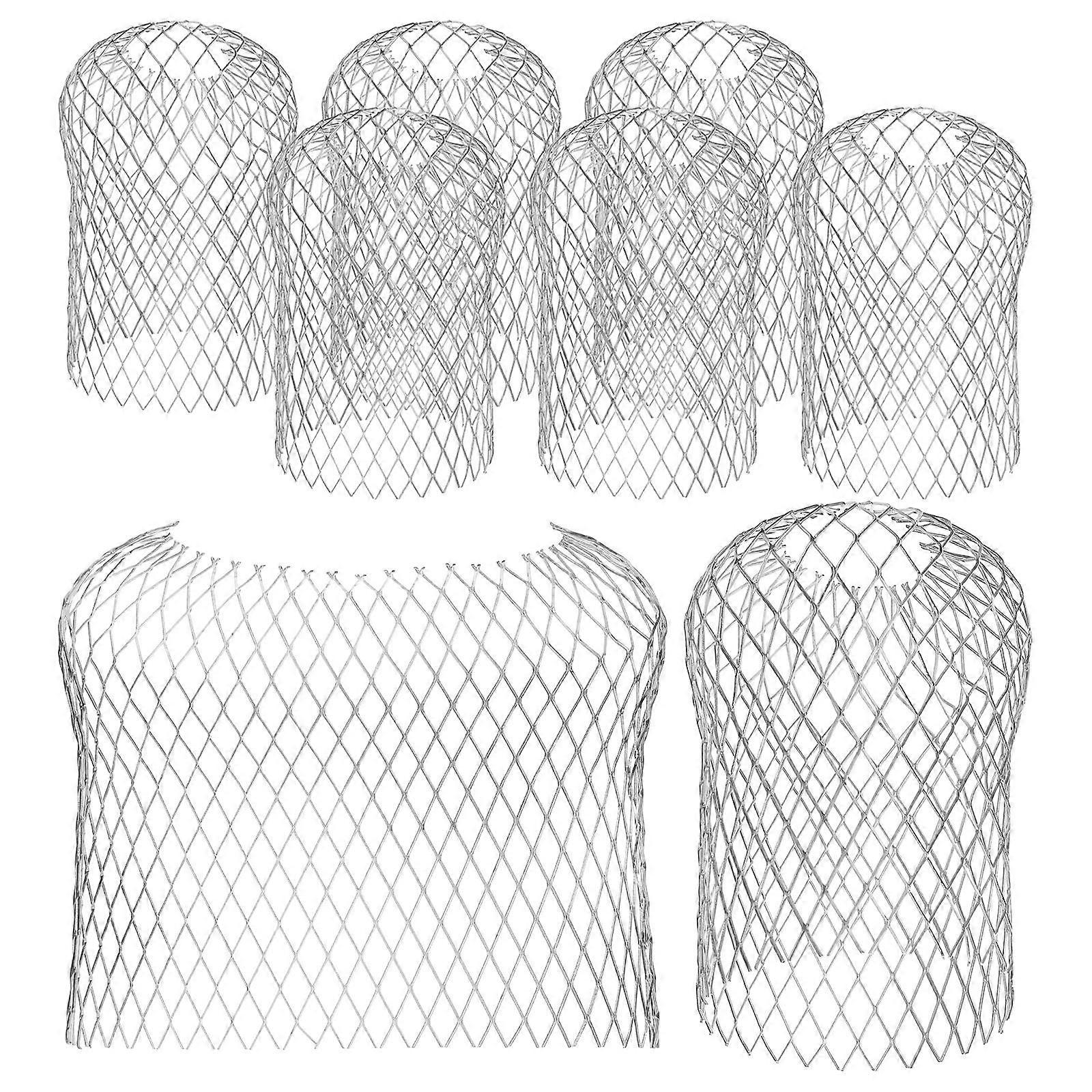 Roof Gutter Guard Filters Metal Gutter Protectors Homeowners 14.00X9.00X9.00Cm Easy Installation Prevent Clogging 8Pcs