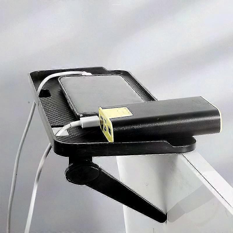 12-inch White Top Shelf TV Mounting Bracket for Flat Screens