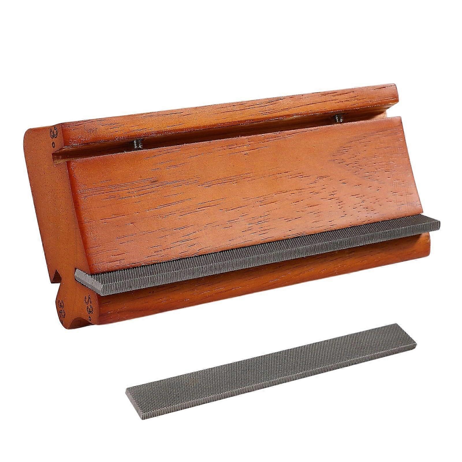 Fret End File For String Instrument Guitar And Bass, Fret Slotting File, Burr Remover, Fret Dressing Tool