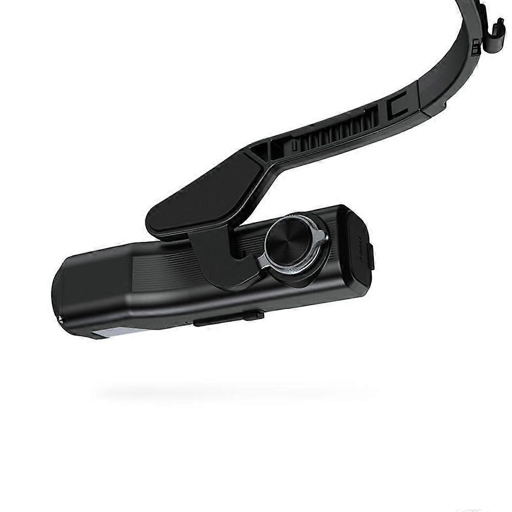 4K Head-Mounted Video Camera Hands-Free Sports Camera Support WiFi APP Control Electronic AntiShake Time-lapse Recording Loop Recording for Outdoor Ac