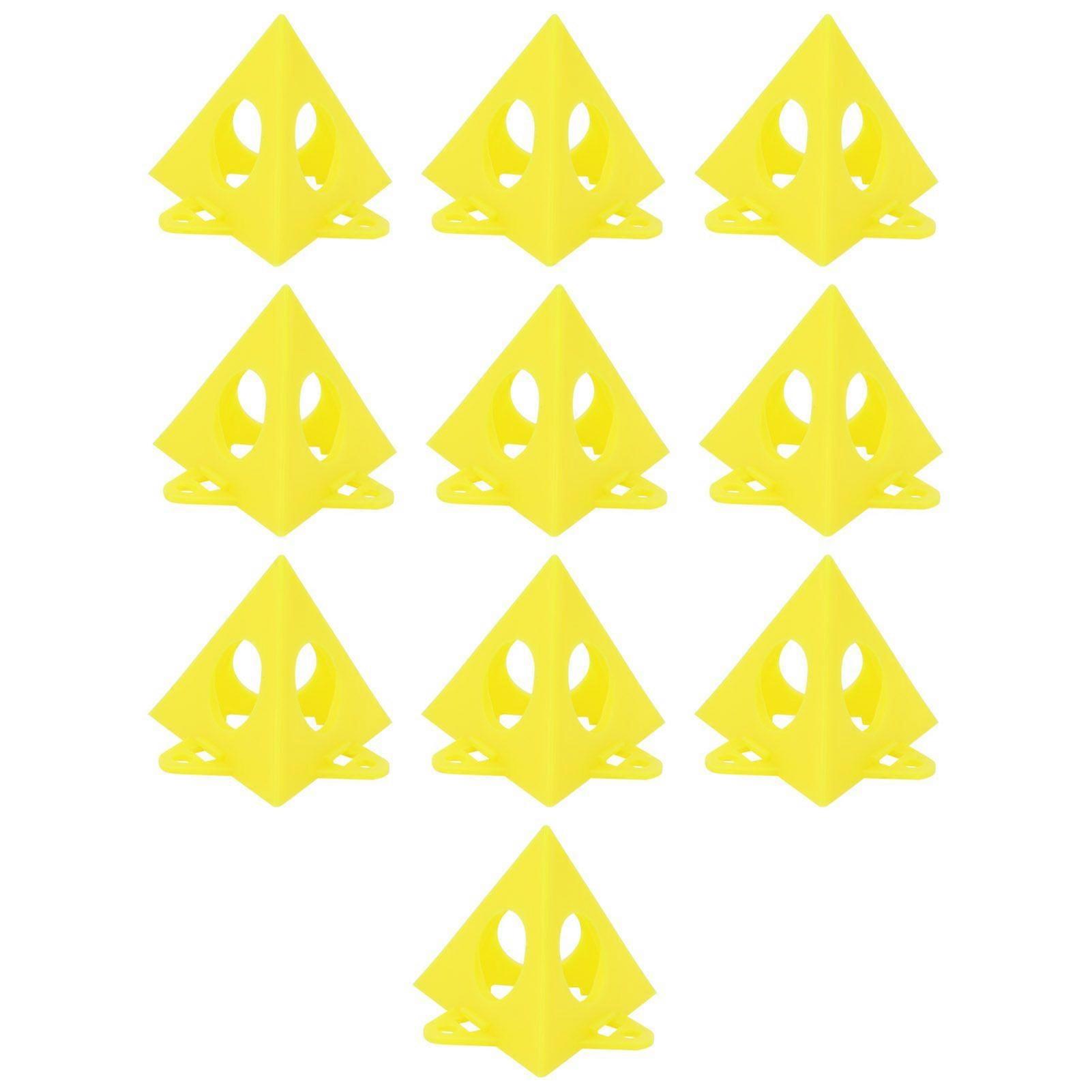 10Pcs Triangular Paint Pad Lifting Painting Stand Supply Woodworking Accessories