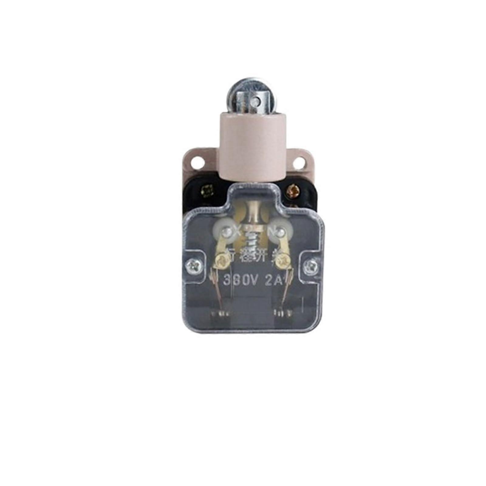 X2-N Limit Switch for Elevators, 380V 2A CNC Travel Switch, Compatible with Small Machine Tools, LX-X2/N with Base