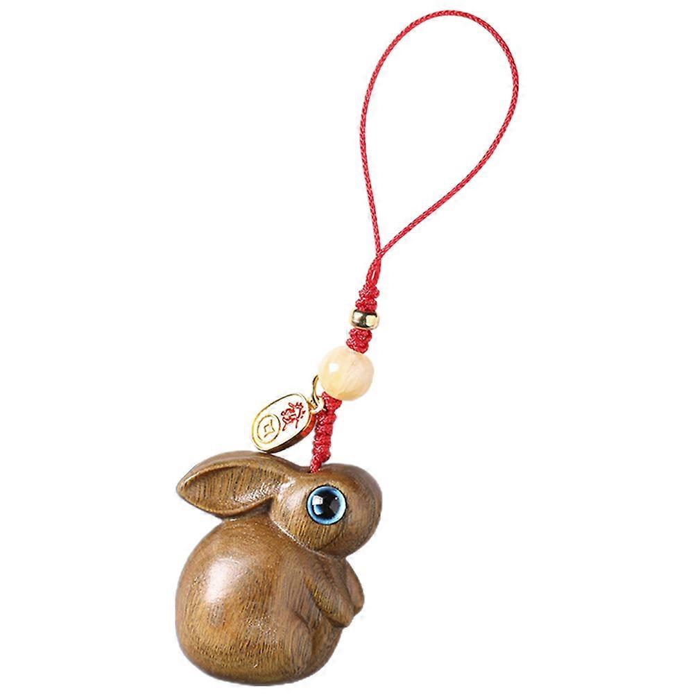 Cute Phone Chain Rabbit Pendant Attachment For Clothing Decor 3.6X3.2Cm 1Pcs