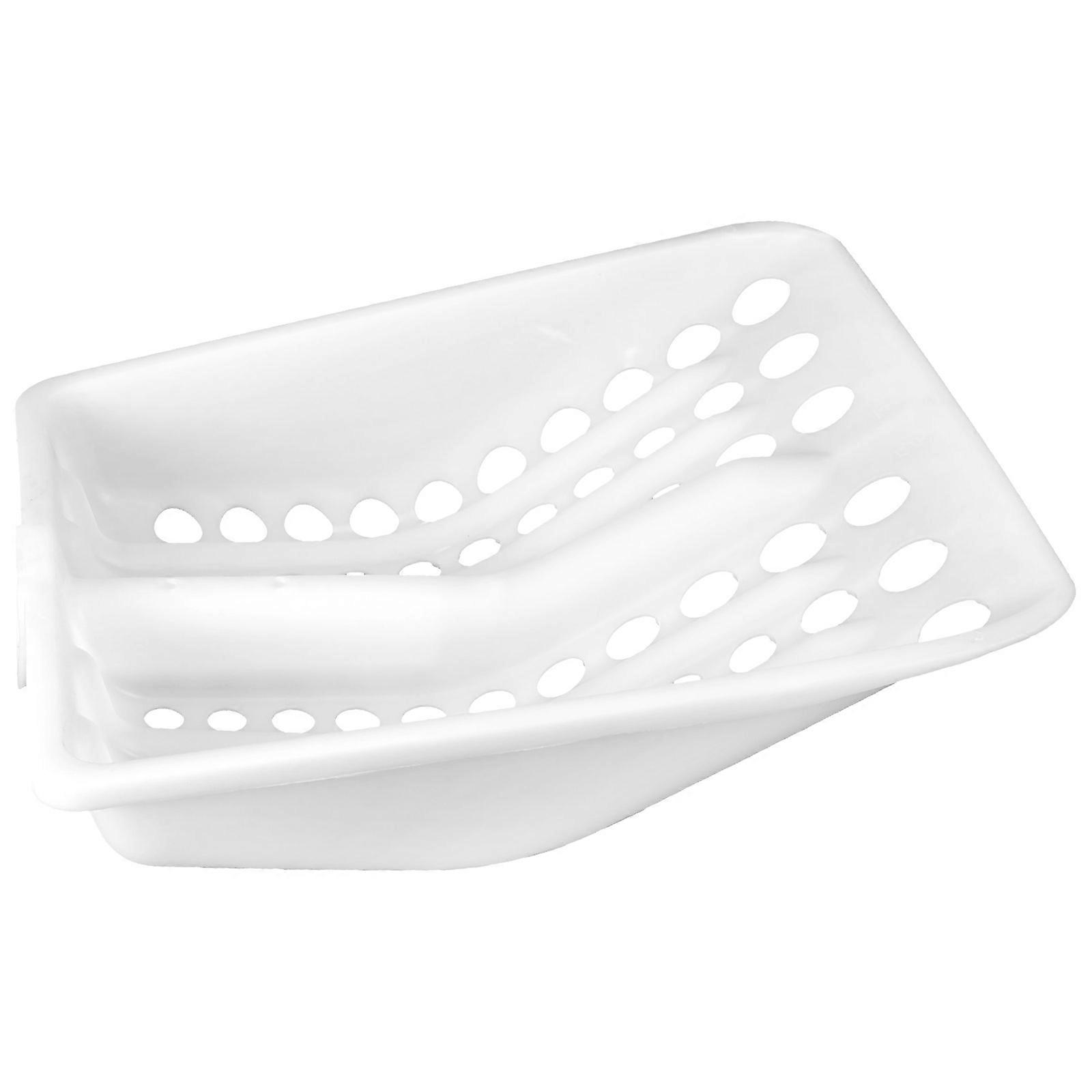 Multipurpose Sieve Head for Kids Playing White Plastic 7.8 Inches