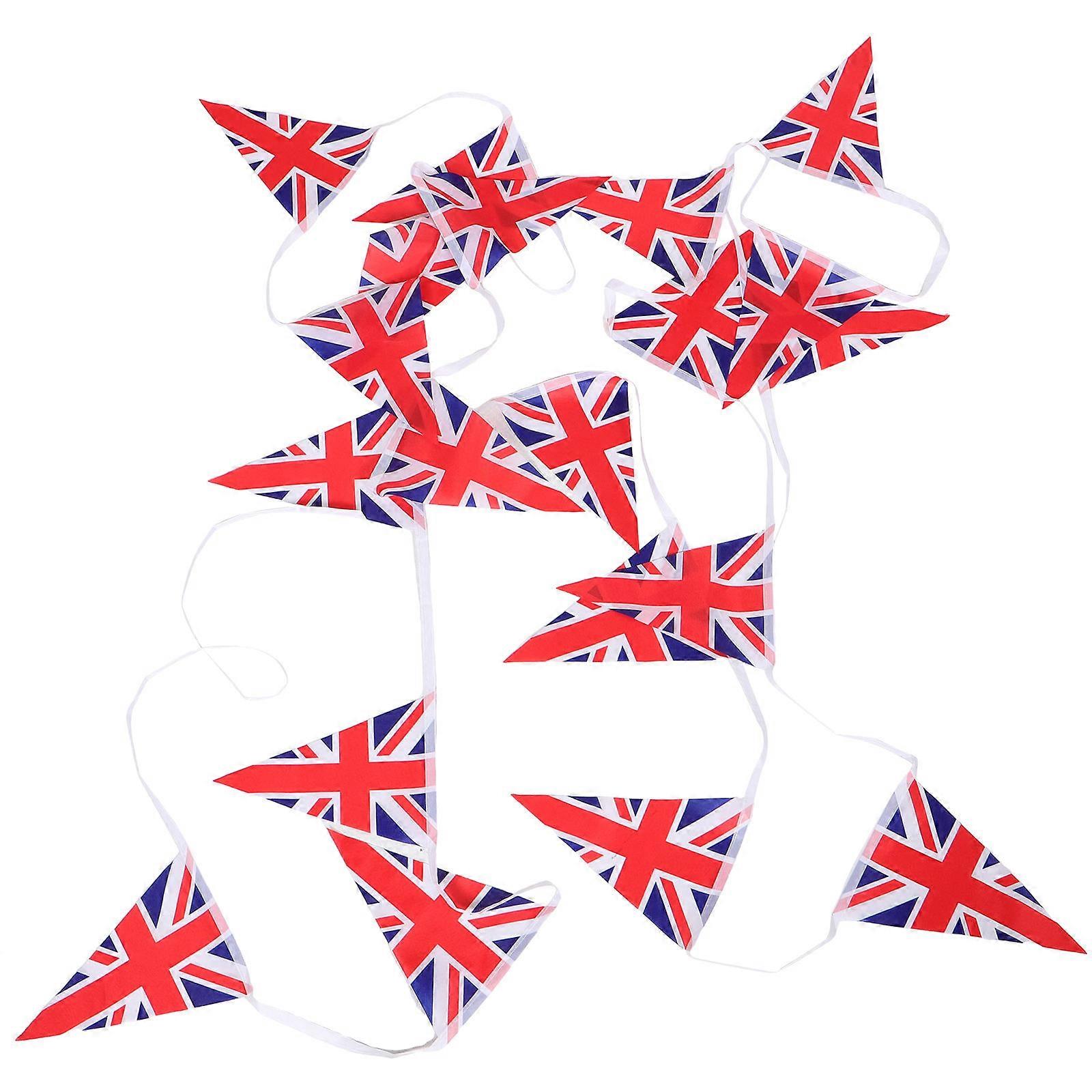 Mi Zi Triangle Flag Bunting for Party Layout Decoration 5 Meter