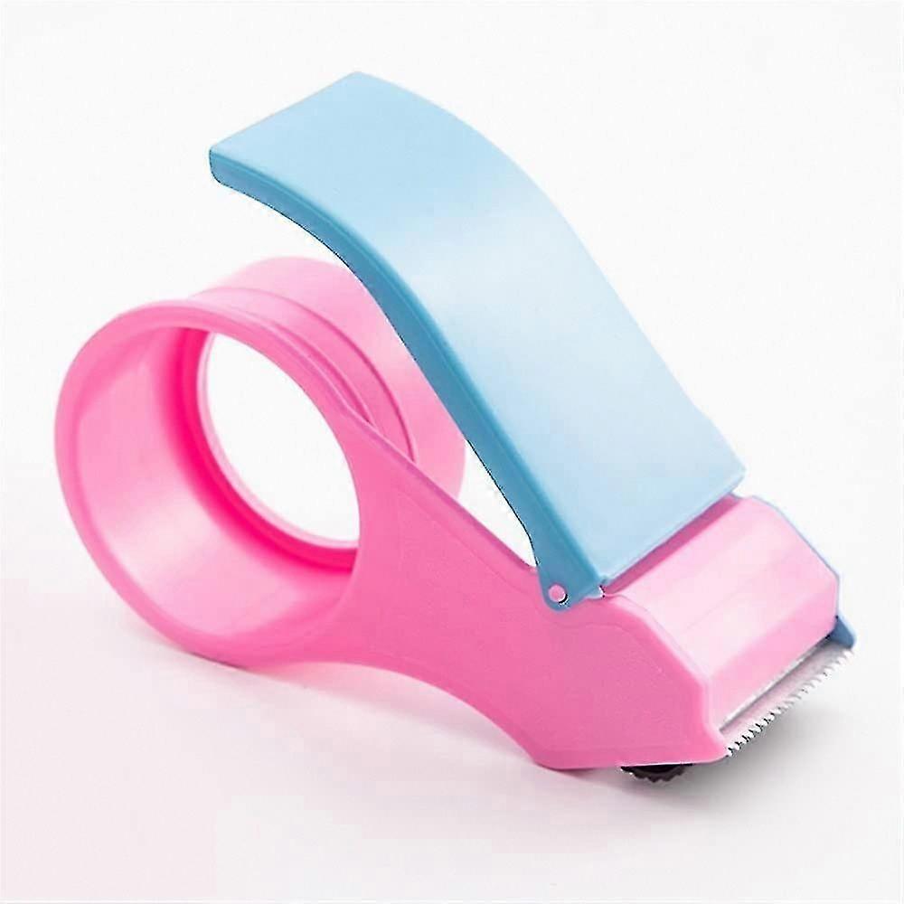 50/60mm Manual Tape Dispenser & Cutter - Refillable Packing Tool (2pcs)