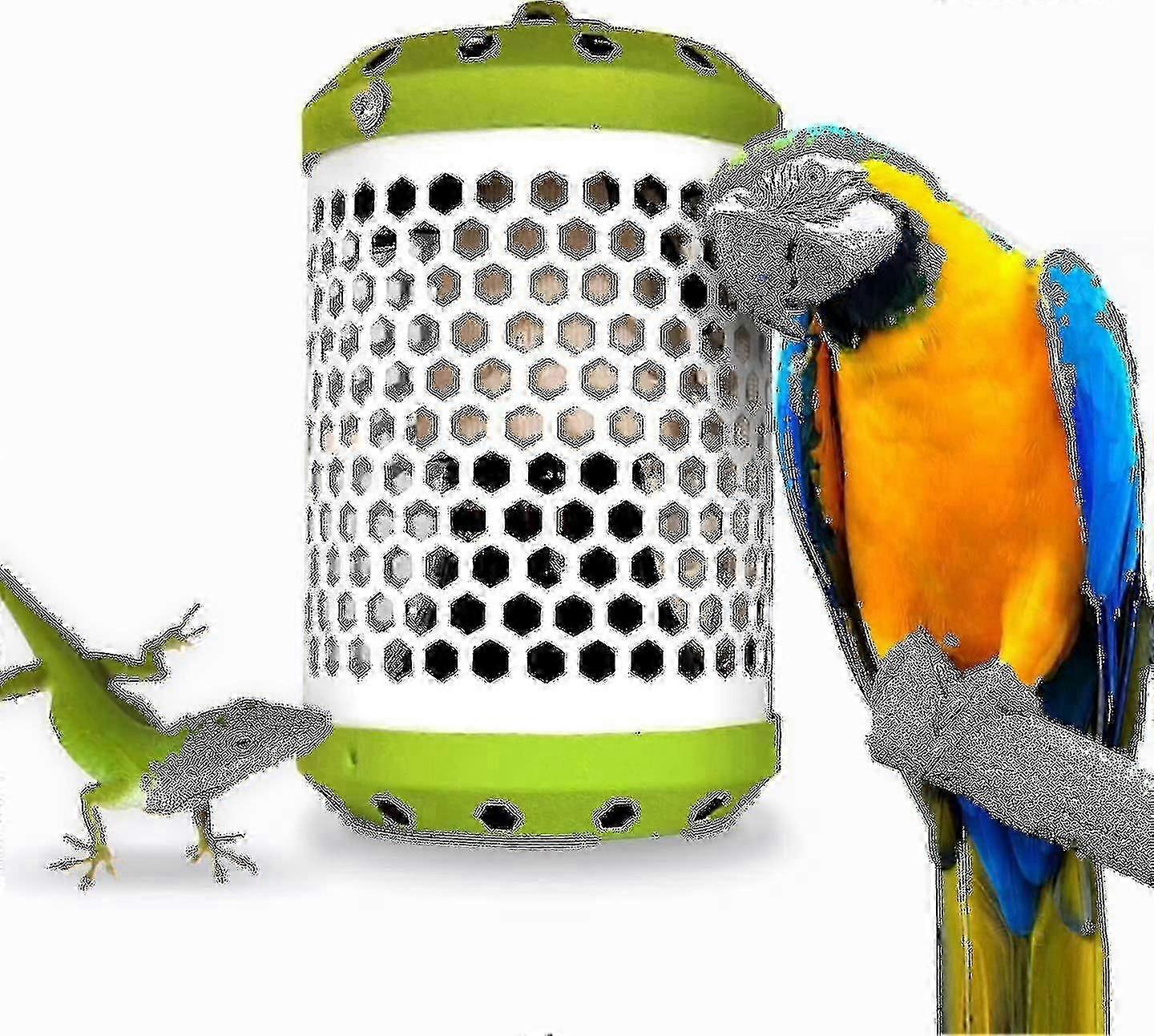 Smart Bird Cage Heater with Auto Thermostat, Safe-Touch, 24/7 Heat & Chew-Proof Cord hwy