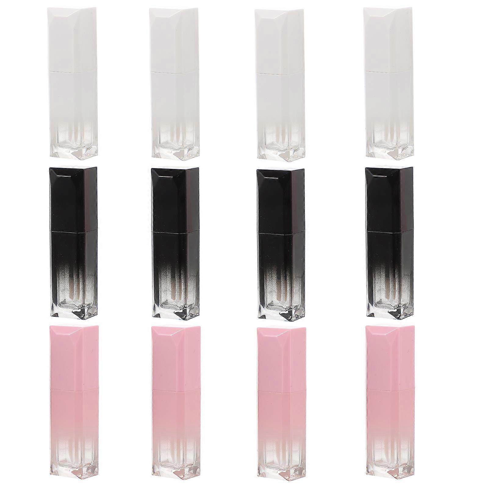 12pcs Elegant and Sturdy Lip Gloss DIY Tubes Premium Lip Gloss Containers for DIY