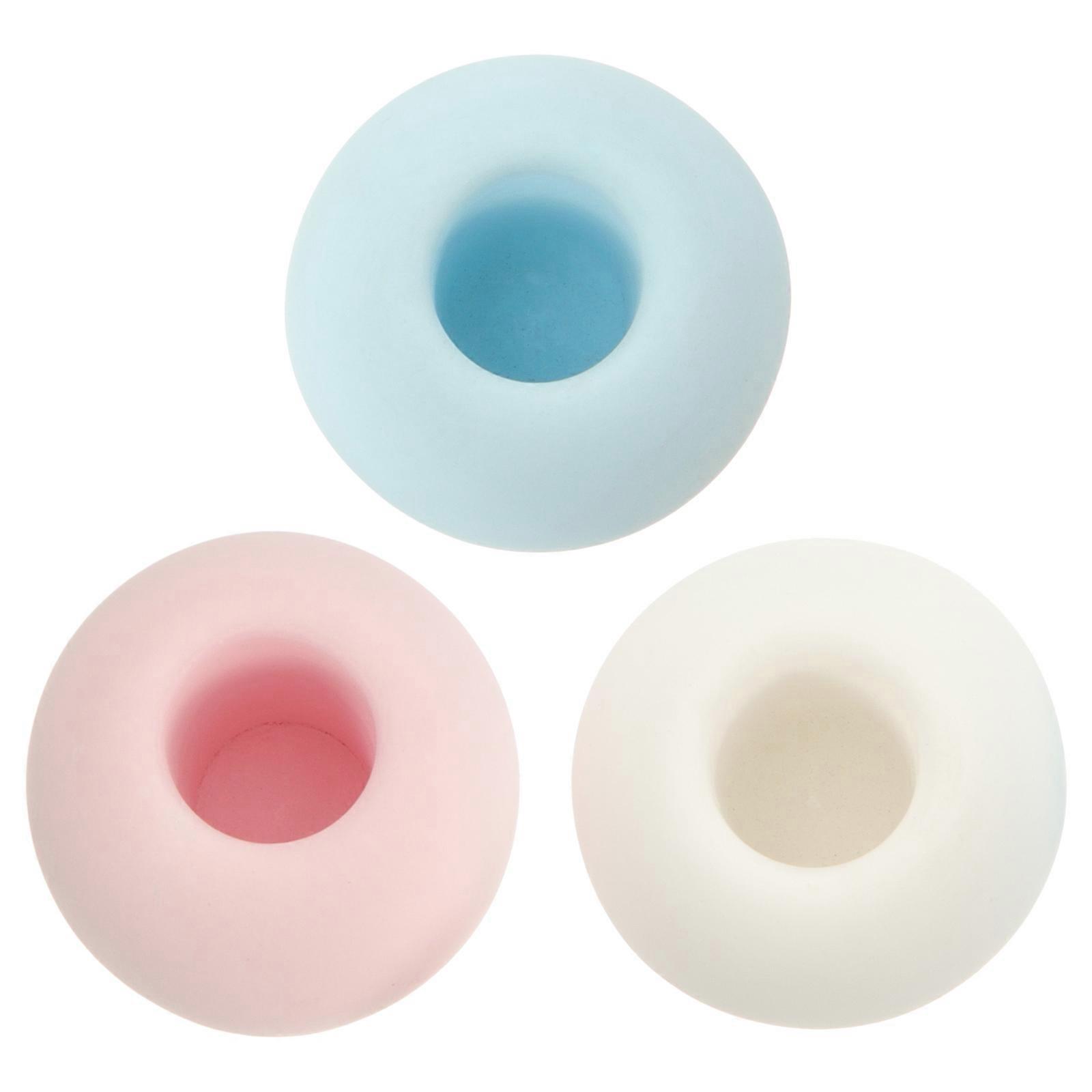 3pcs Toothbrush Holder Diatomite Water Absorption Electric Toothbrush Organizer
