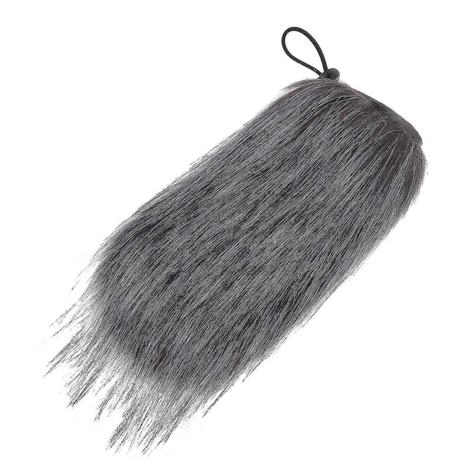 Furry Microphone Windscreen Muff Microphone Cover Interviewing Dense Plush Good Sound Reception 1Pack