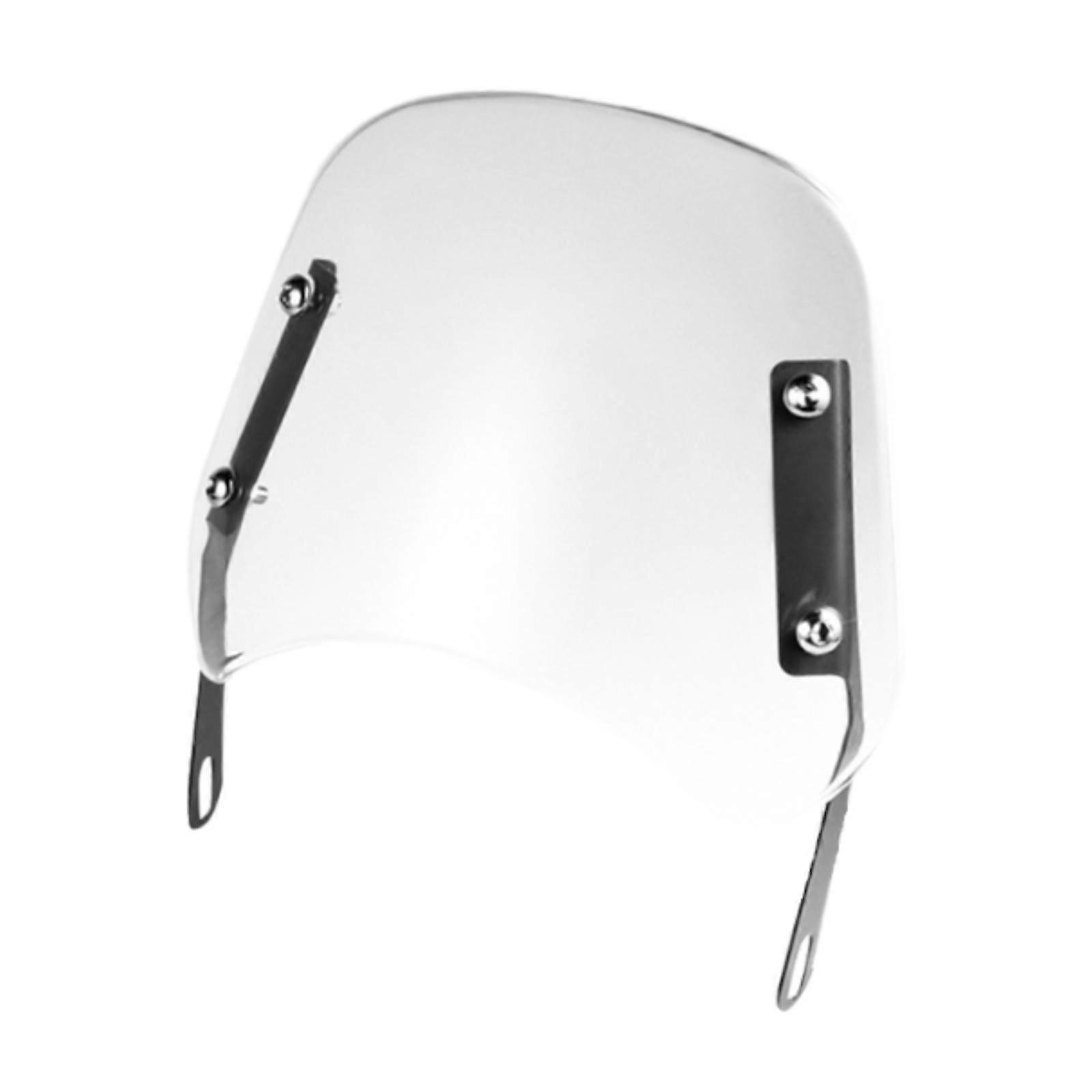 Motorcycle Windshield with Mount Bracket,Replacement Easy to Install Retro
