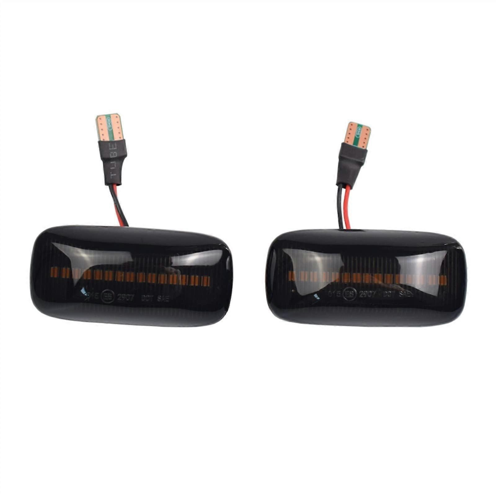 Auto Rückspiegel Blinker für Nissan Cefiro MK2-3 (A32 A33) 1994-2004, Seitenblinker Links Rechts, B-Dynamic Smoked