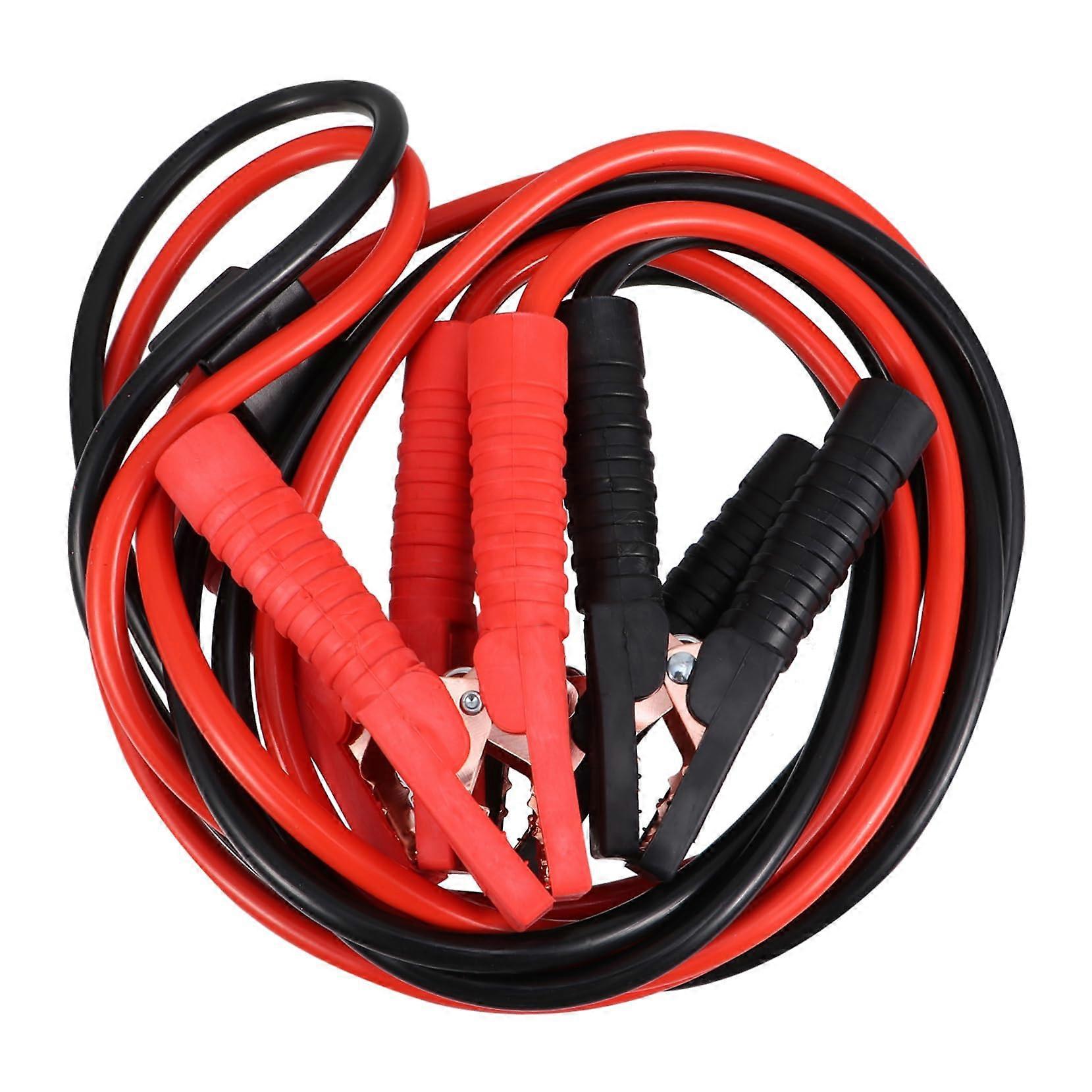 Battery Cable Jumper Cables for Car Batteries, 25 FT Heavy Duty Power Cables with Connection Plug, Compatible with Most Vehicles