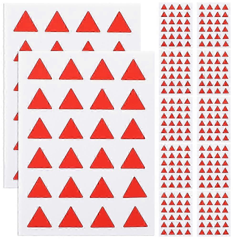 Sticker Labels Classification Triangle Stickers Practical Design For ...
