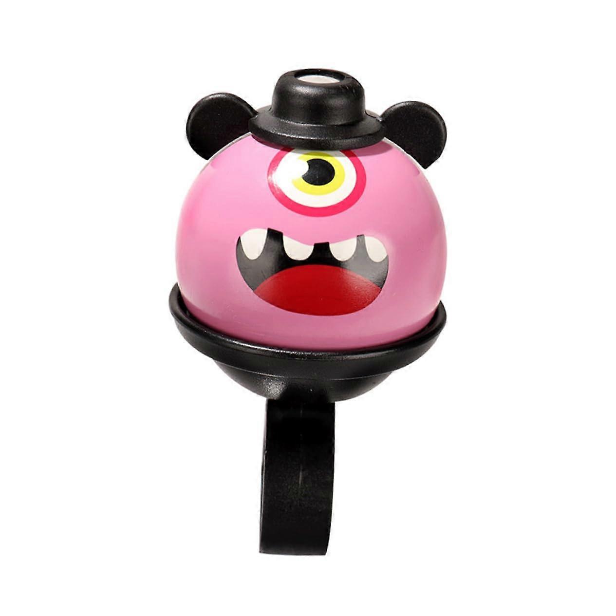 Cartoon Bicycle Bell for Kids, Loud and Compact Bell, Aluminum Alloy, Easy to Install, Suitable for Bikes and Scooters