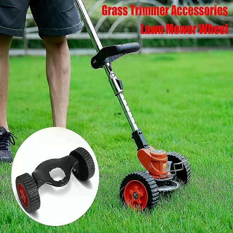 Lawn Mower Wheel Auto Release String Cutter Trimming Accessories for Electric Lawn Mower Lawn Mower Li-ion Cordless Grass Trimmer Accessories