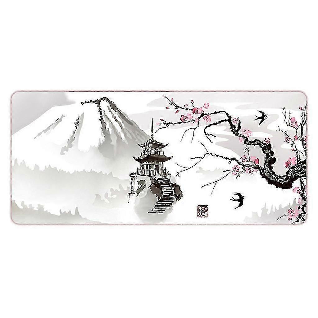 Gaming Mouse Pad Plum Blossom Desk Mat,extended Large Laptop Computer Mousepad