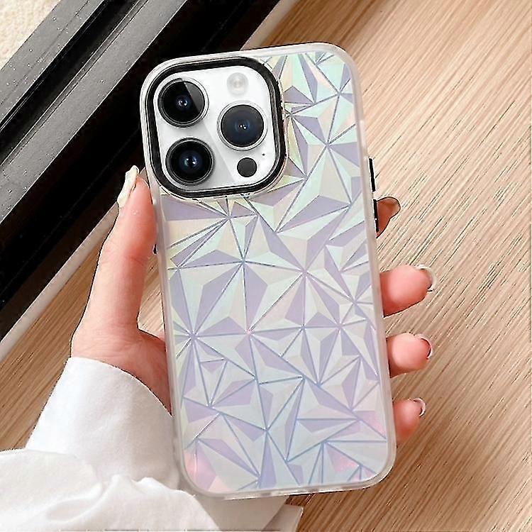 For iPhone 11 Pro Laser Diamond Pattern Frosted Phone Case