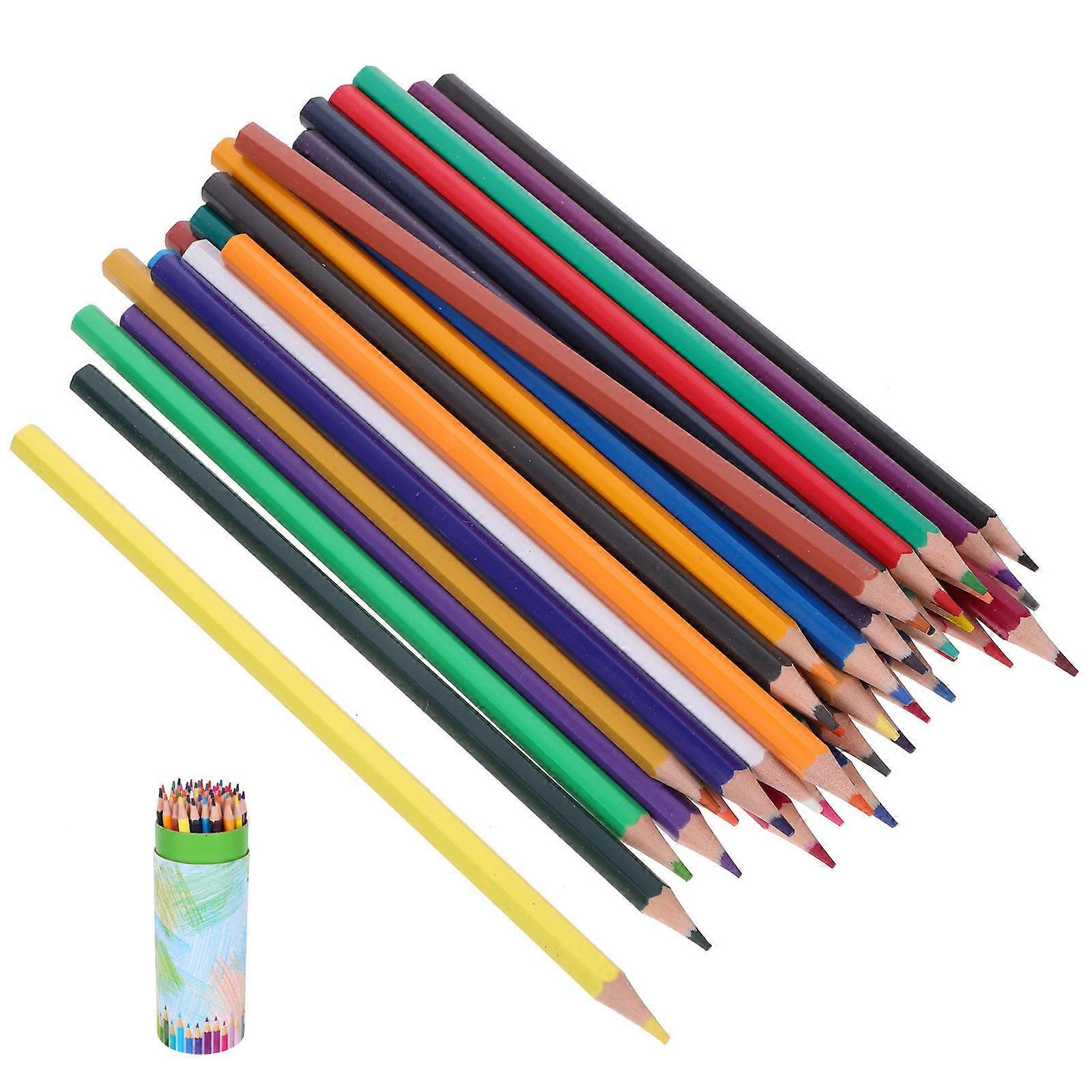 48pcs Colored Pencils Set for Students Vibrant Drawing Pencils for Smooth Writing, Ideal for Art Lovers and Teachers