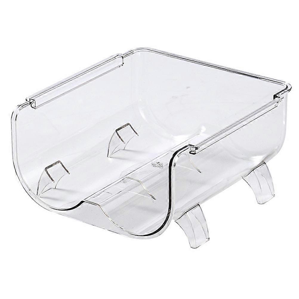 Organizer Rack Plastic Display Rack For Cellar Dining Table Transparent 1Pcs