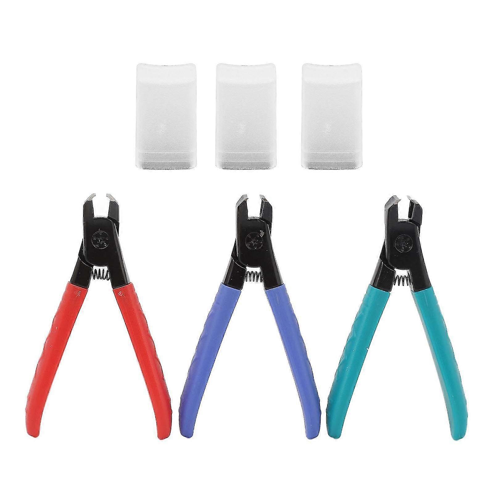 3-Piece Set of Thick Nail Clippers with Protective Cap - Splash-Proof Large Clippers for Ultimate Manicure & Pedicure Care