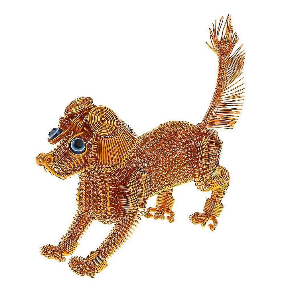Hand Made Metal Dog Model Toy Desktop Decor 2025