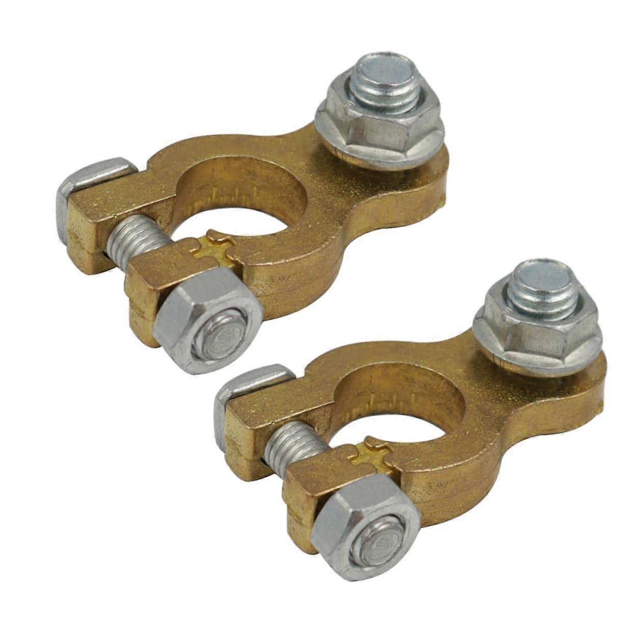 Auto Battery Terminal Kit - Pure High Current Connectors for Easy Installation, Durable Connection for Cars, Boats, and RVs
