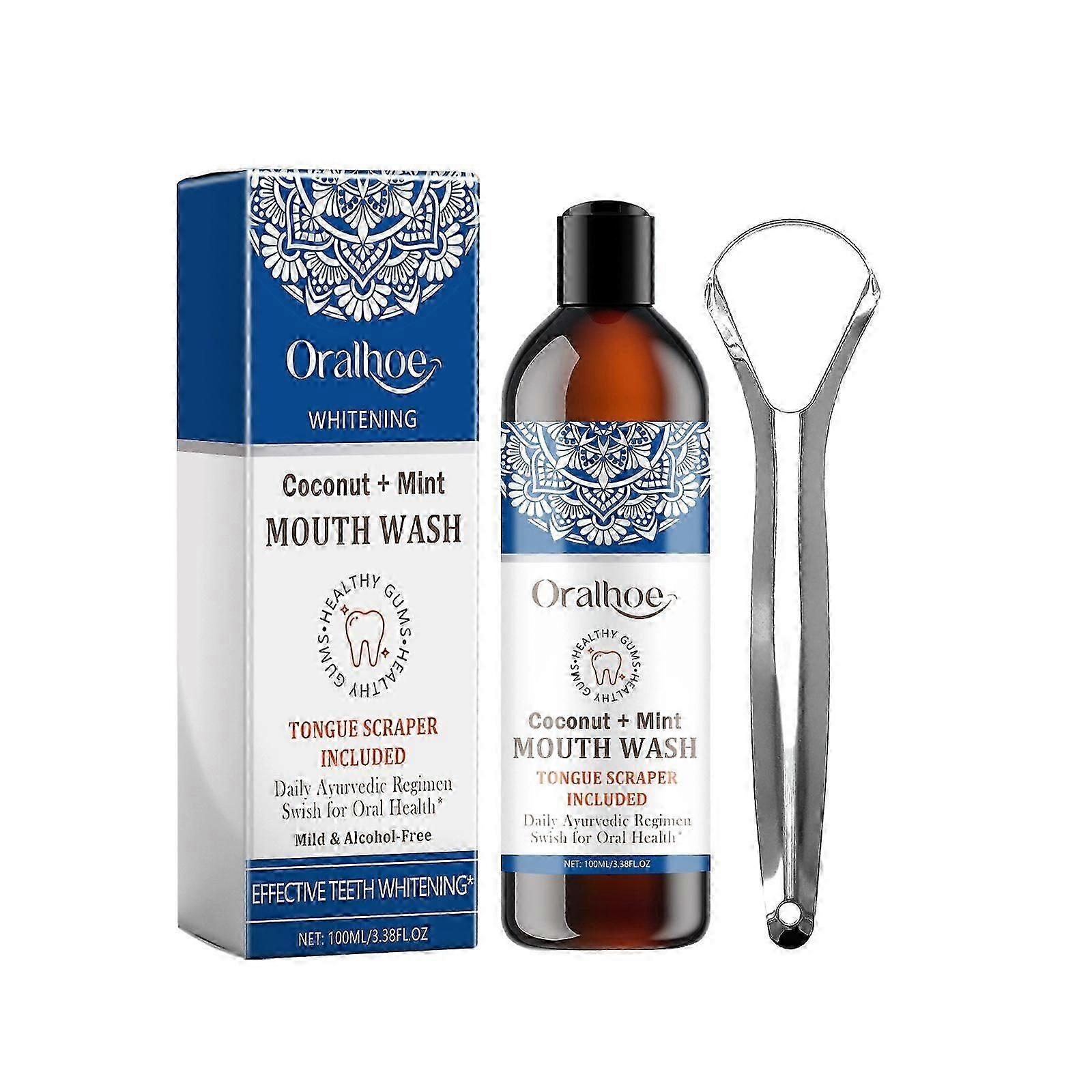 Teeth Rinse, Deep Clean Mouth Fresh, Deodorizing And Whitening Teeth Stain Removing Mouthwash
