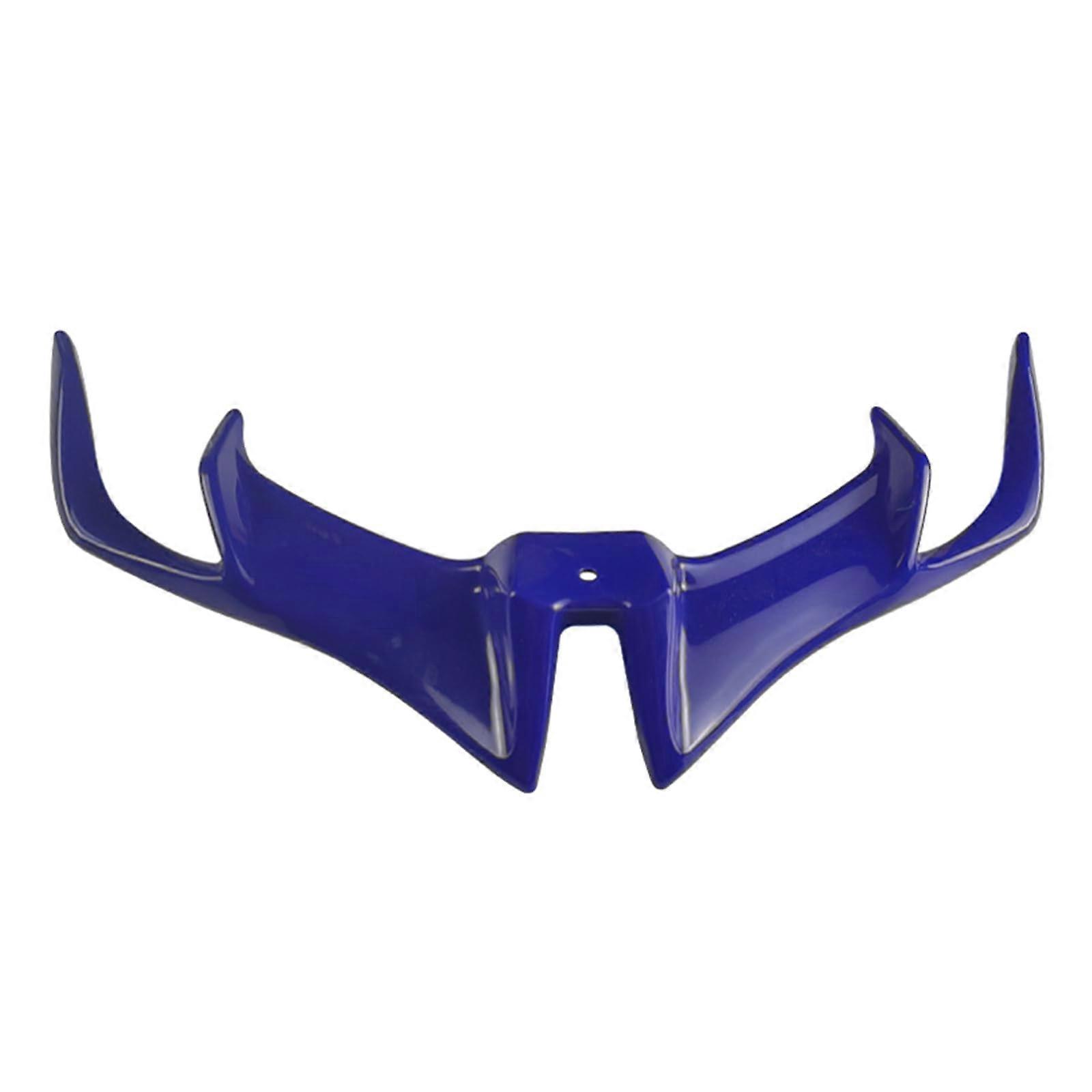 Front fairing, winglets, side spoilers, dynamic wing decals, winglets, aerodynamic fairing, blue