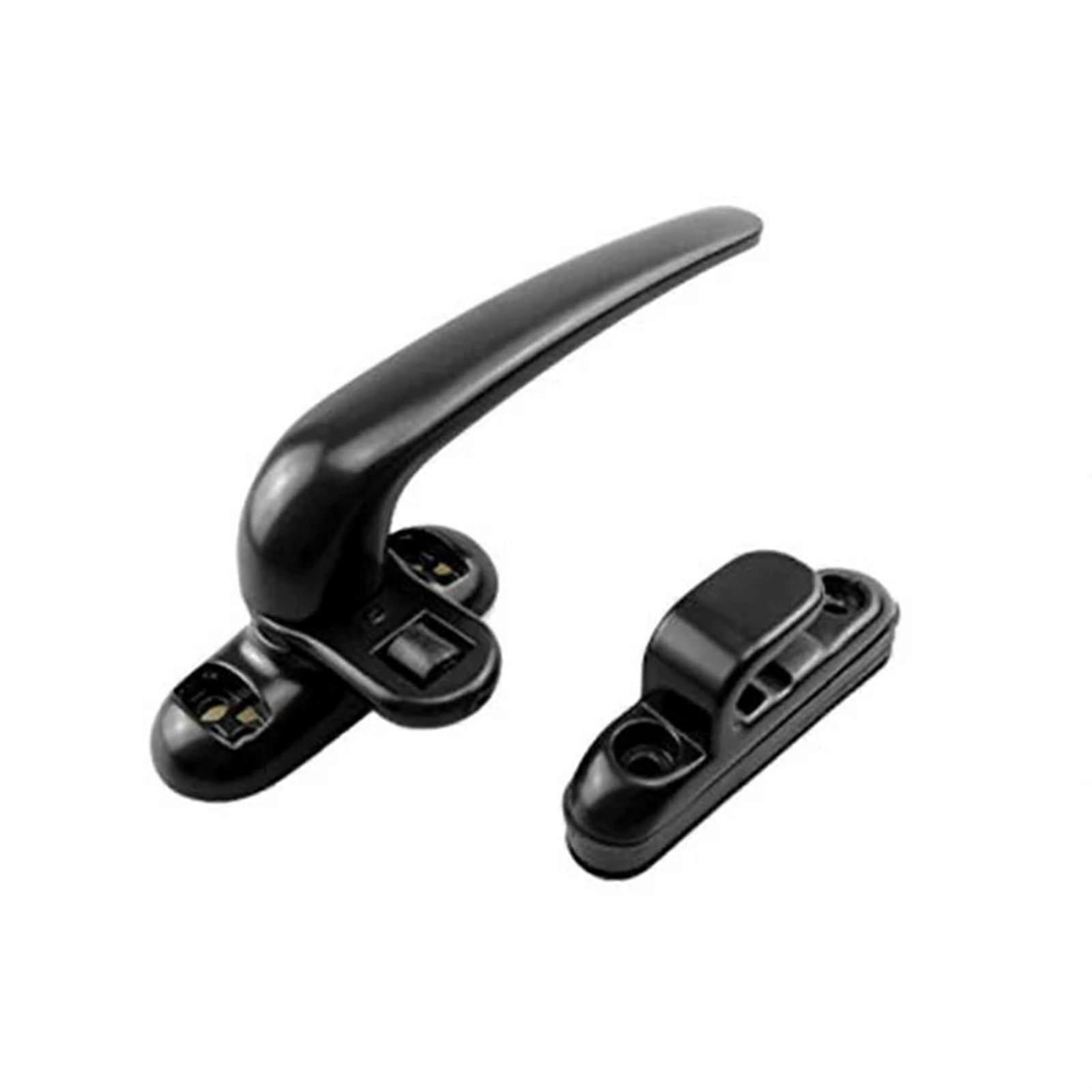 Universal window handles with locking mechanism, door handles made of aluminum alloy
