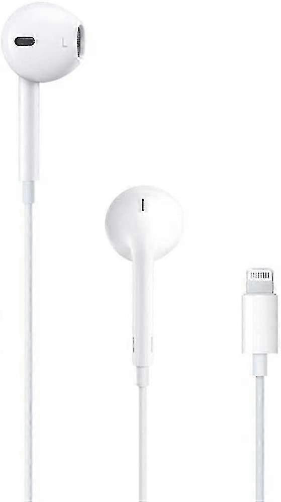Apple with Lightning Connector - White