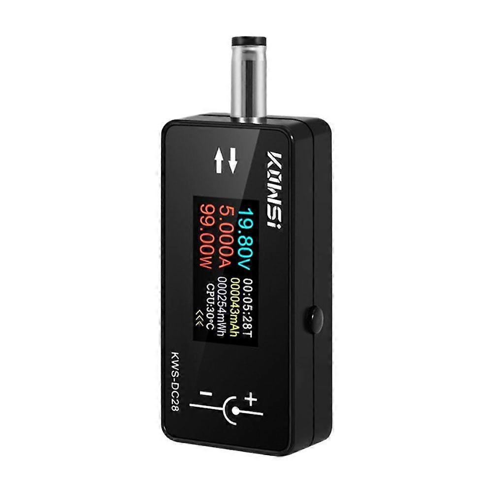 charging tester supports 12 A high current 5525 interface voltmeter power