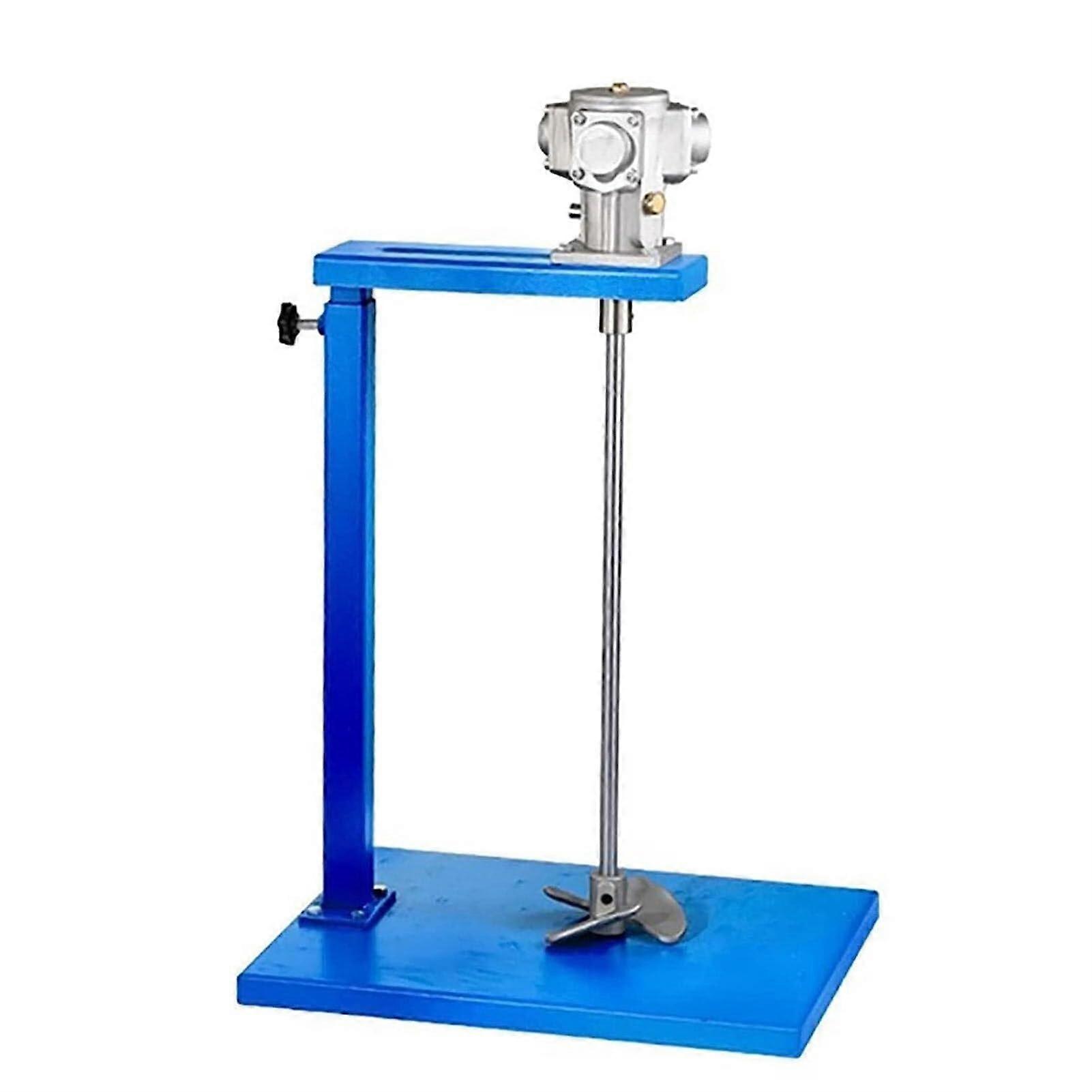 Gal/20 L Pneumatic Mixer with Stand, Automatic Paint Stirring Machine, Stainless Steel Air Stirrer