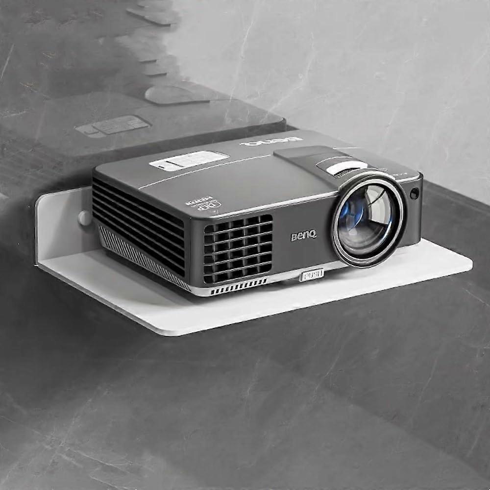 Floating Shelf for Projector  Wall Mount for DVD Components, WiFi Router, Game Console and Cable Box   for Speakers BAI30