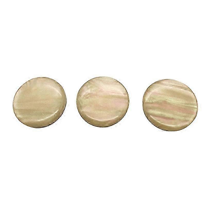 Trompet tilbehør fingerknapper - 3 stk ventilhetter gul