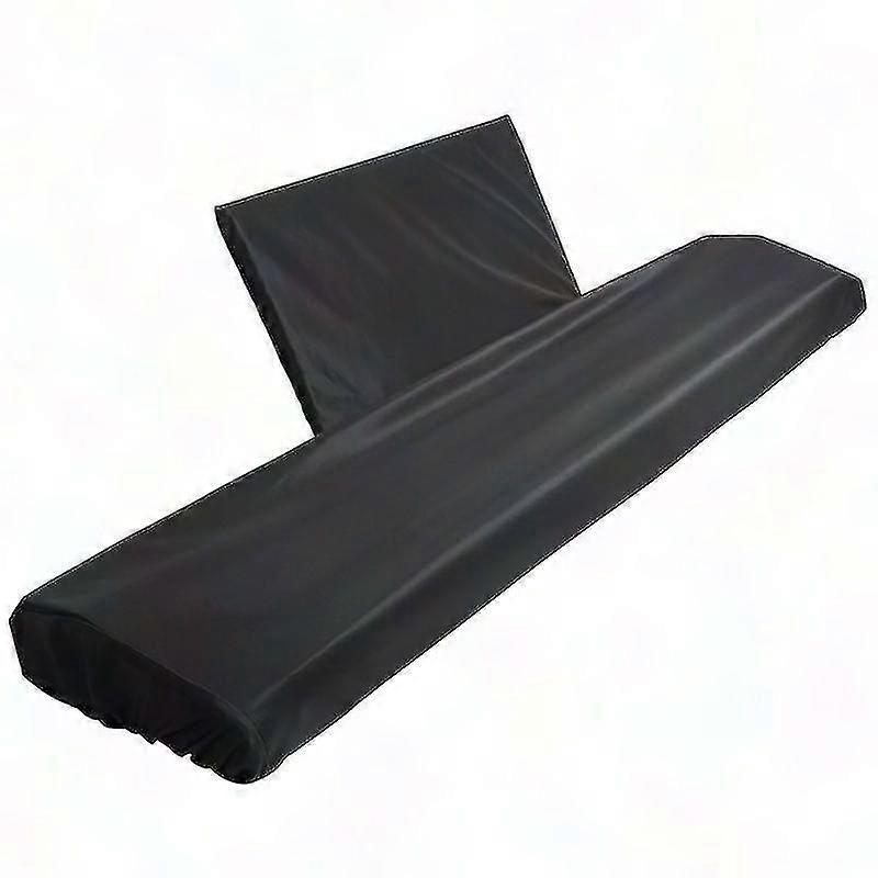 88-Key Piano Keyboard Dust Cover with Music Sheet Stand, Electric Piano Dustproof Protector