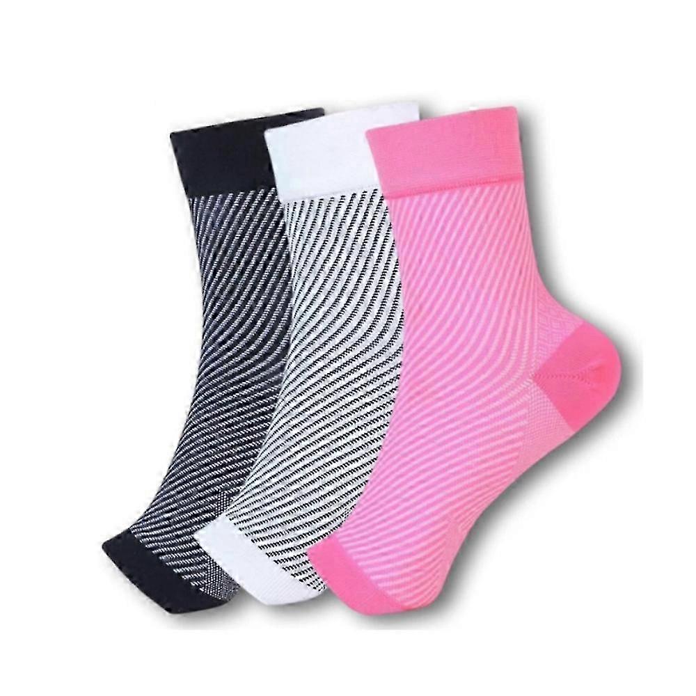 FlexGuard Pro Sock Anti Fatigue Compression Foot Sleeve Brace Support Socks for Women Men - 1 Pair