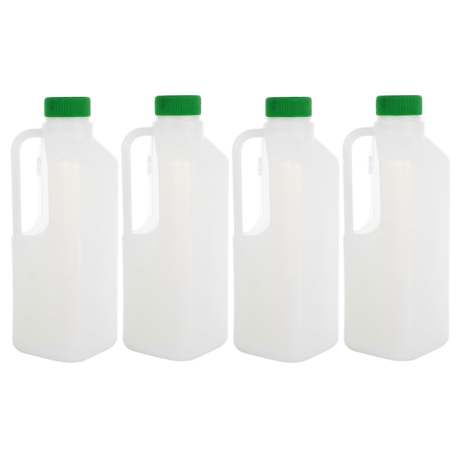Sheep Cow Pig Milk Bottles Young Livestock Plastic Silicone Feeding 4Pcs
