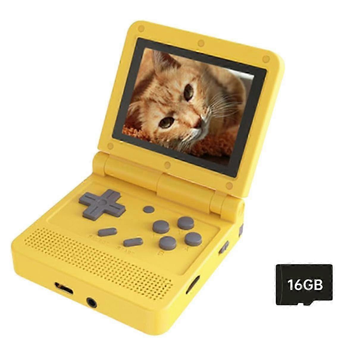 V90 Retro-Spielekonsole: 16G tragbarer Mini-Game-Player mit 3,0-Zoll-IPS-Bildschirm und Open-Source-Handykonsole
