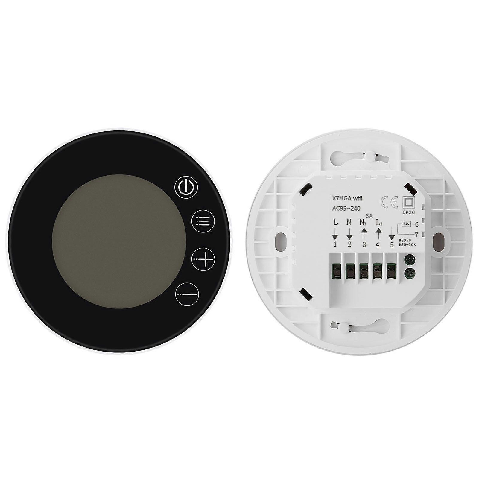 Tuya WiFi LCD Display Intelligent Thermostat Programmable Temperature Controller APP Control Compatible with   Home Voice Control