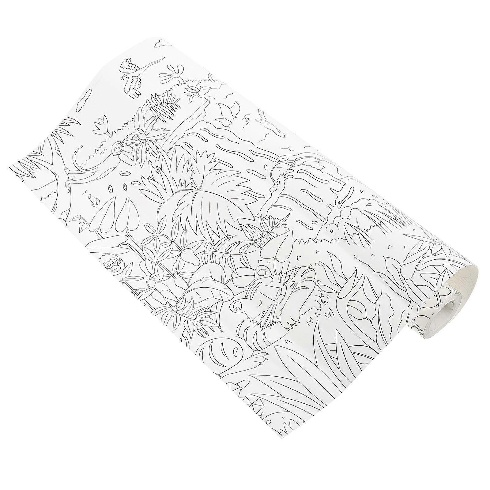 Homework Giant Coloring Poster Kids School Use Paper Multi for Homework 1Pack