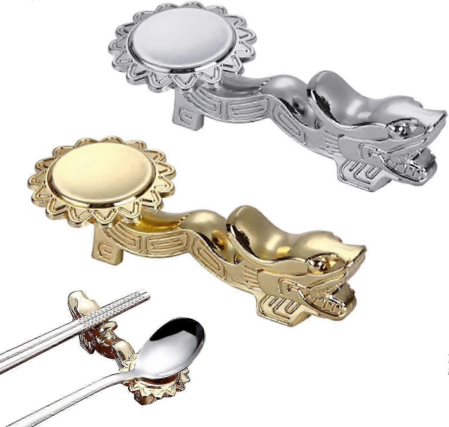 Chopstick rest Chinese chopstick rest Spoon and fork rest Dining table decorations2pcs