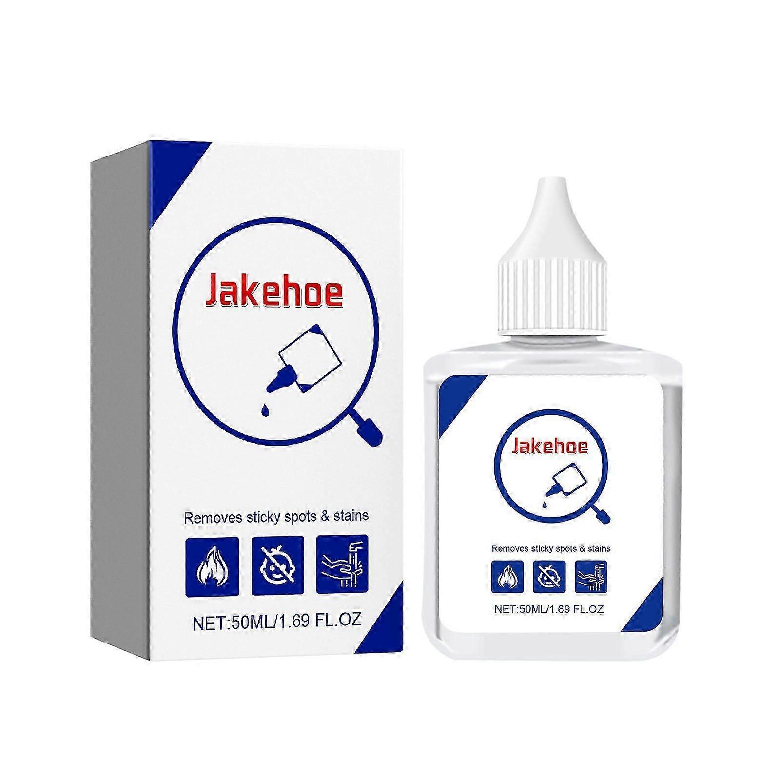 Dissolvant d’adhésif multi-usages Jakehoe, dissolvant d’adhésif multi-usages pour voiture, nettoyant non marquant pour vitres de portes et de fenêtres