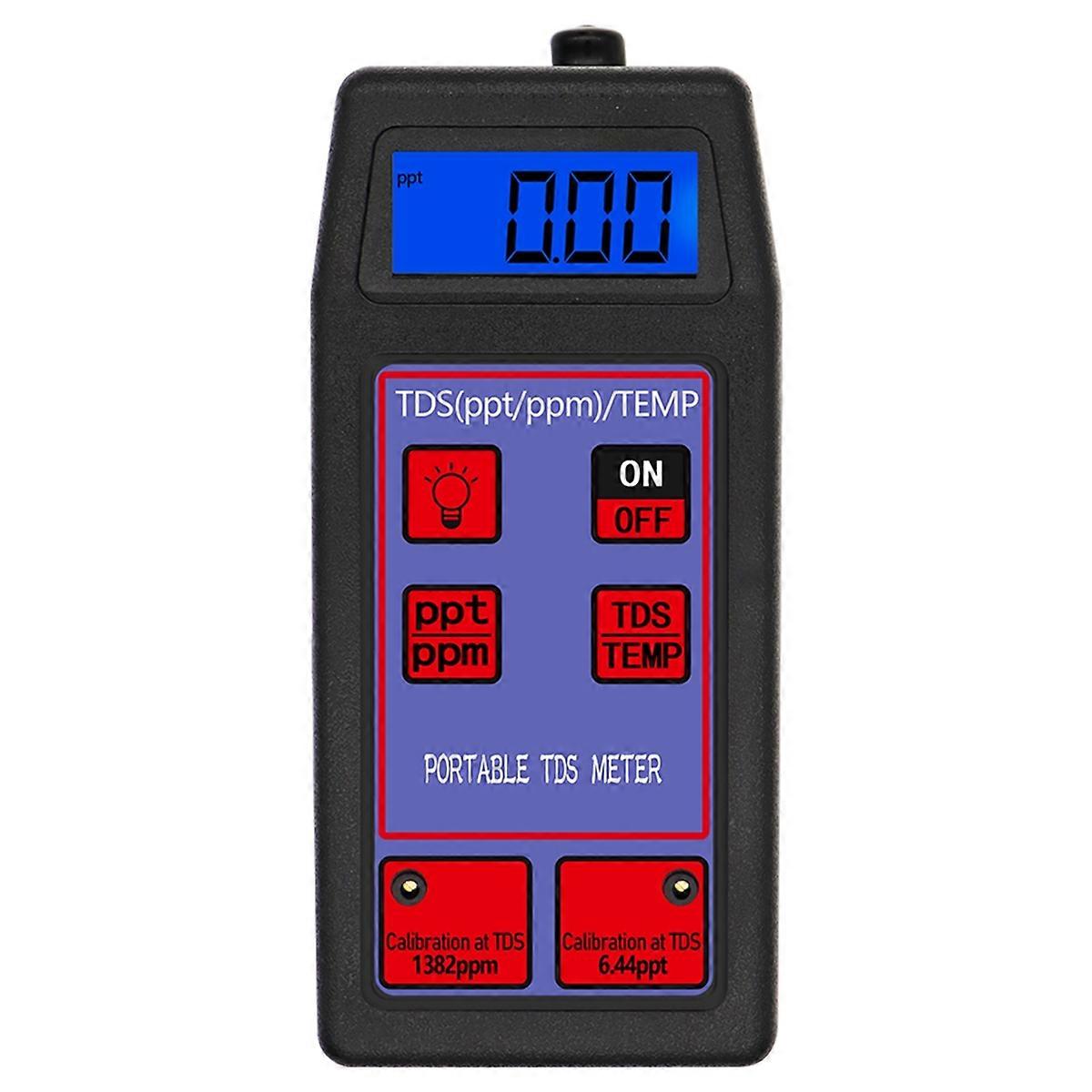 LCD Digital TDS Meter High Precision Water Quality Tester TDS Temperature Detector Waterproof Water